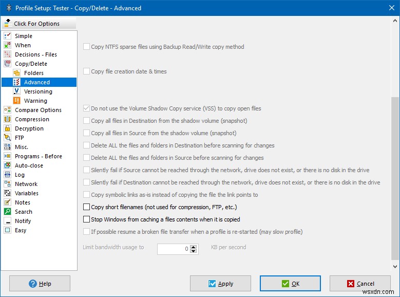 SyncBack Free review - Its elementary, data