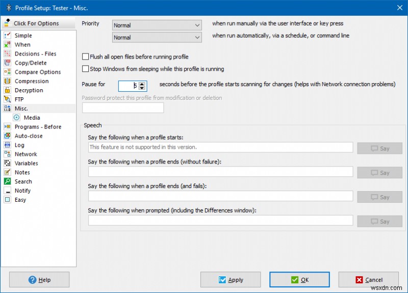 SyncBack Free review - Its elementary, data