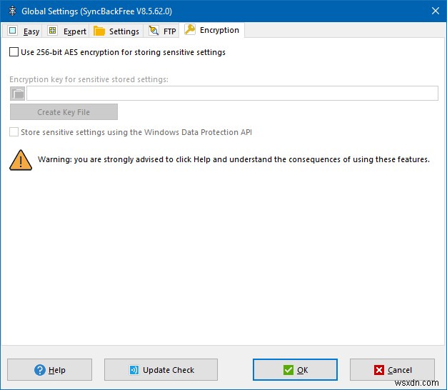 SyncBack Free review - Its elementary, data