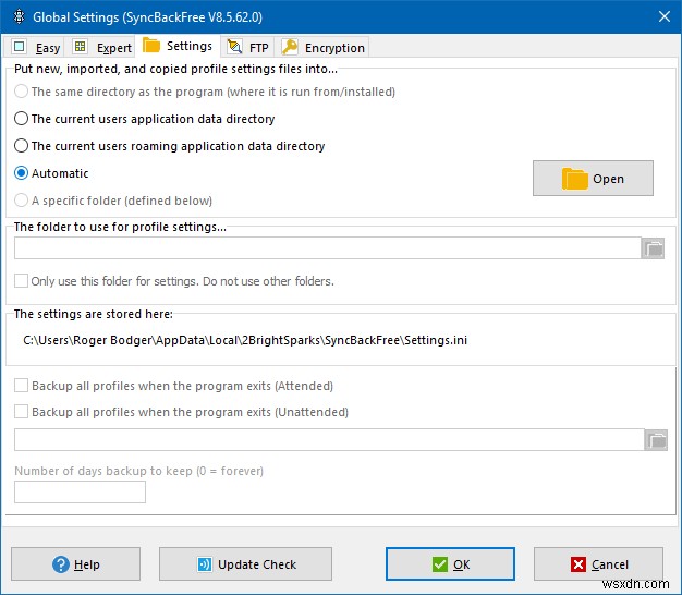 SyncBack Free review - Its elementary, data