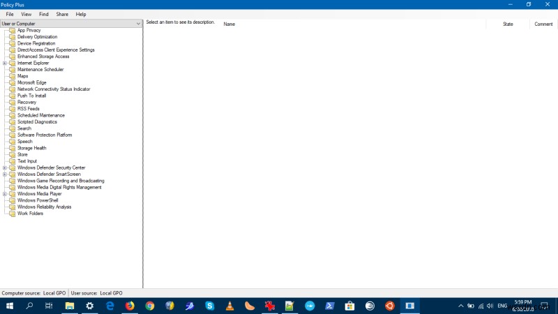 Windows 10 - No group policy editor? Policy Plus!