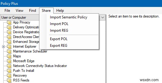 Windows 10 - No group policy editor? Policy Plus!