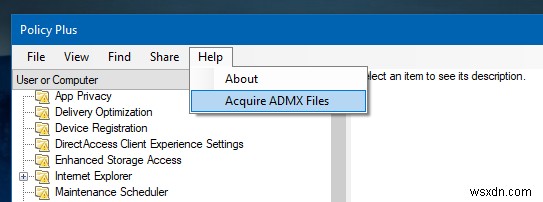 Windows 10 - No group policy editor? Policy Plus!