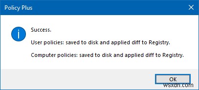 Windows 10 - No group policy editor? Policy Plus!