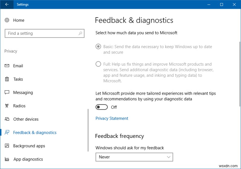 Windows 10 telemetry - Open up, Sesame