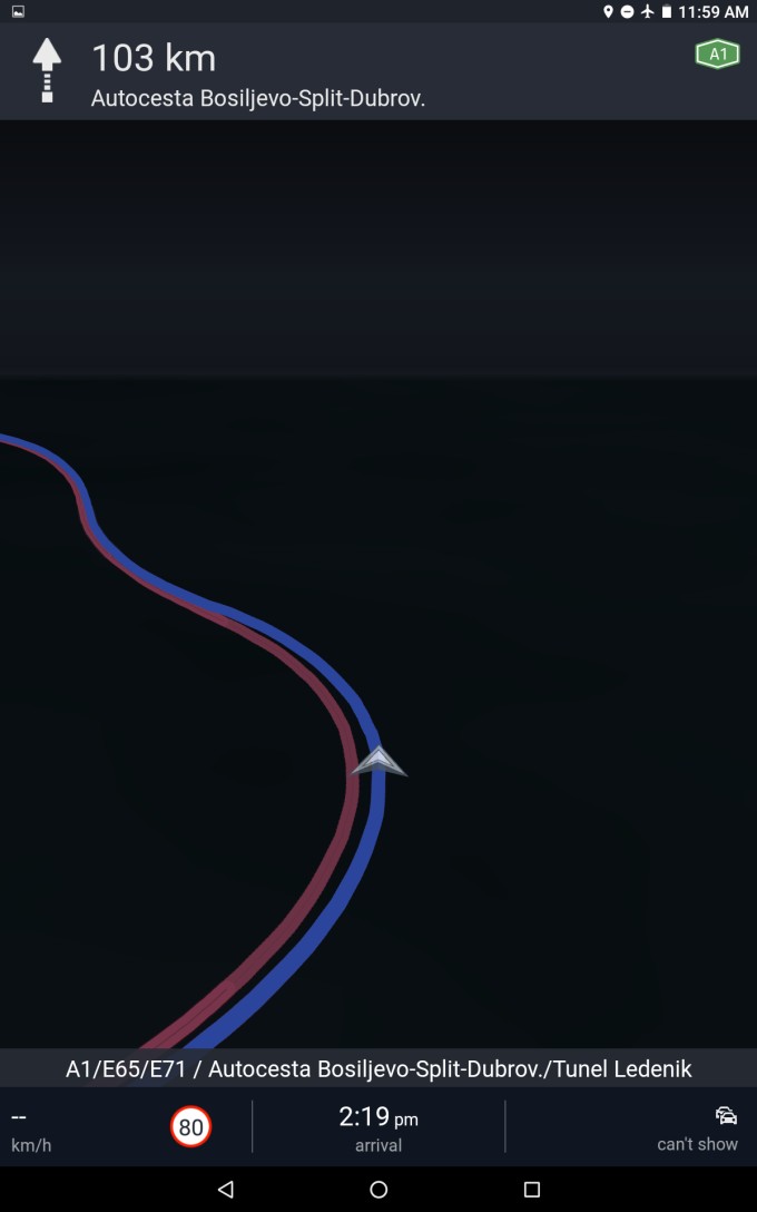 Windows Phone navigation - Road test