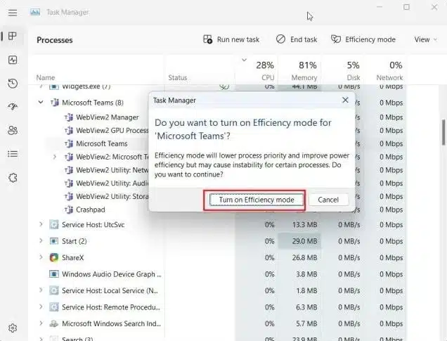 Reduce CPU workload with this feature in Windows 11