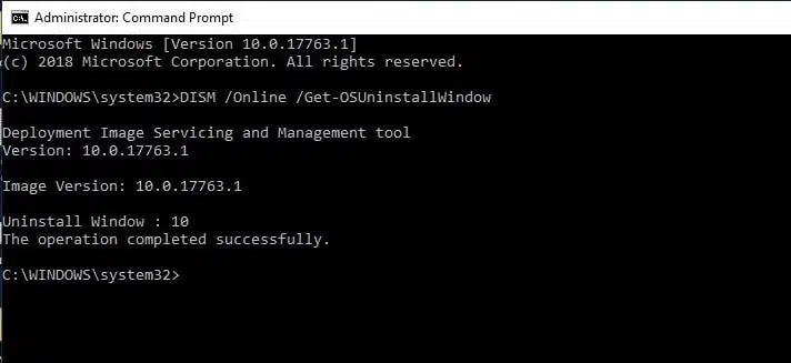 How to Extend 10 Day Windows 11 Rollback or downgrade Period