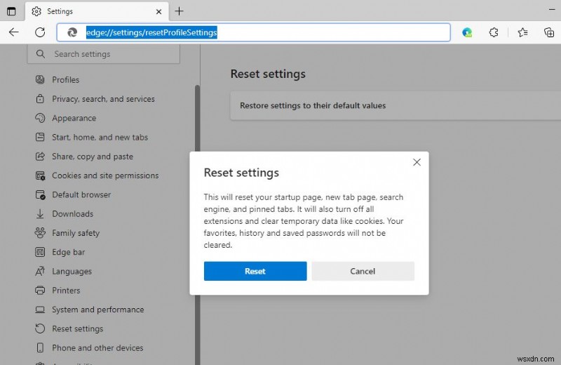 Microsoft edge not working after windows 11 update