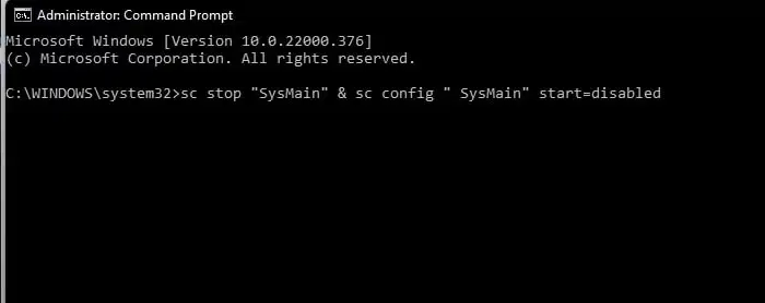 [Solved] Service Host SysMain High Disk Usage in Windows 11