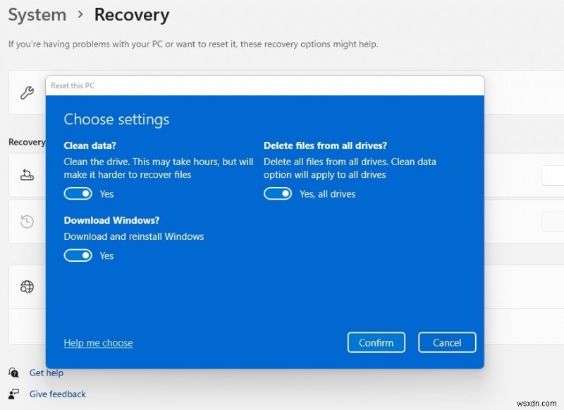 3 ways to Factory Reset windows 11 without losing data