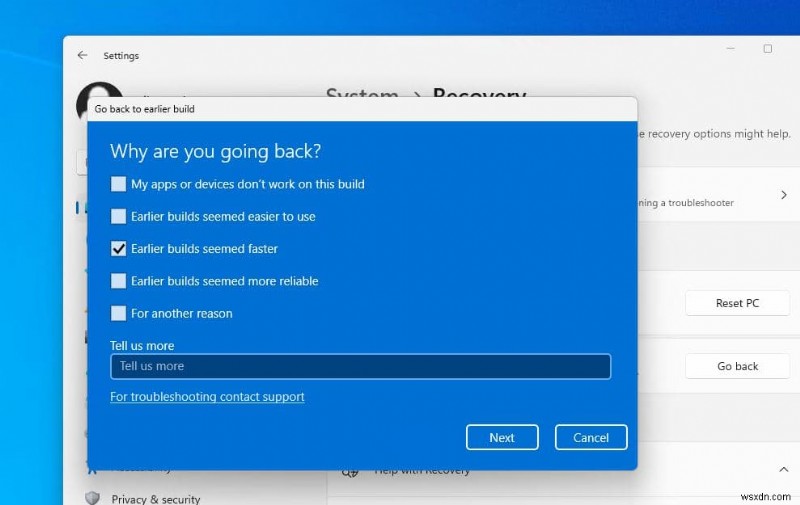 How to Uninstall Windows 11 2022 Update (22H2) Rollback Build