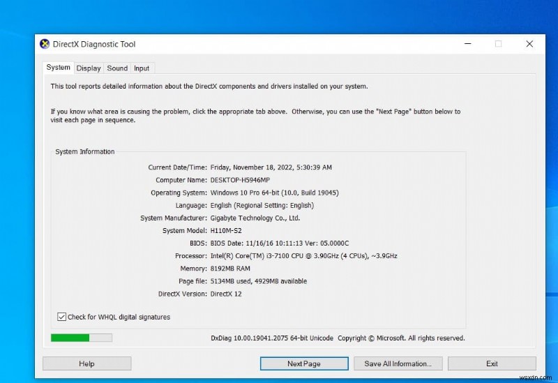 Diagnose And Fix Directx 12 Errors on windows 10