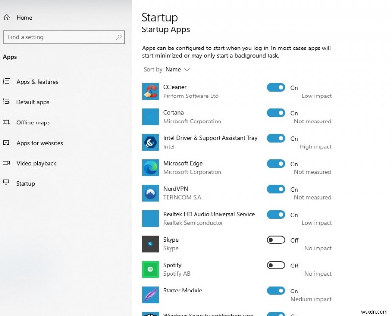 Disable windows 10 startup programs To fix slow starup and boot faster