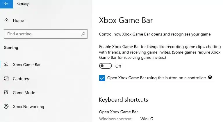 Solved: Xbox Game Bar – Error 0x803F8001 on Windows10