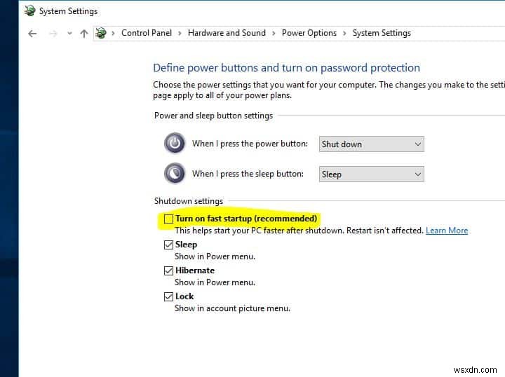 Fix Internal Power Error BSOD on Windows 10 version 22H2