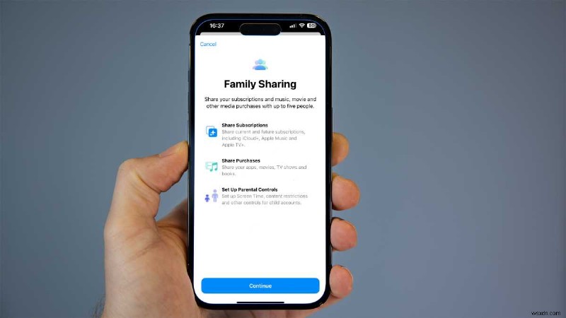 How to set up Apple Family Sharing on an iPhone