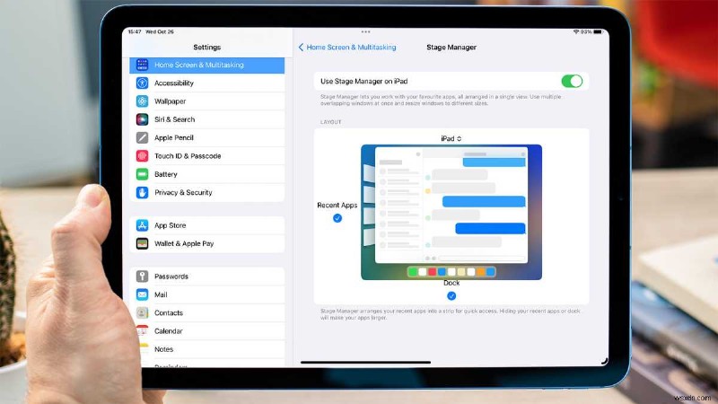 How to use Stage Manager on iPad