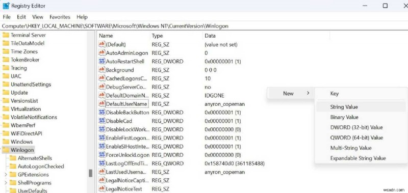 How to remove login password in Windows