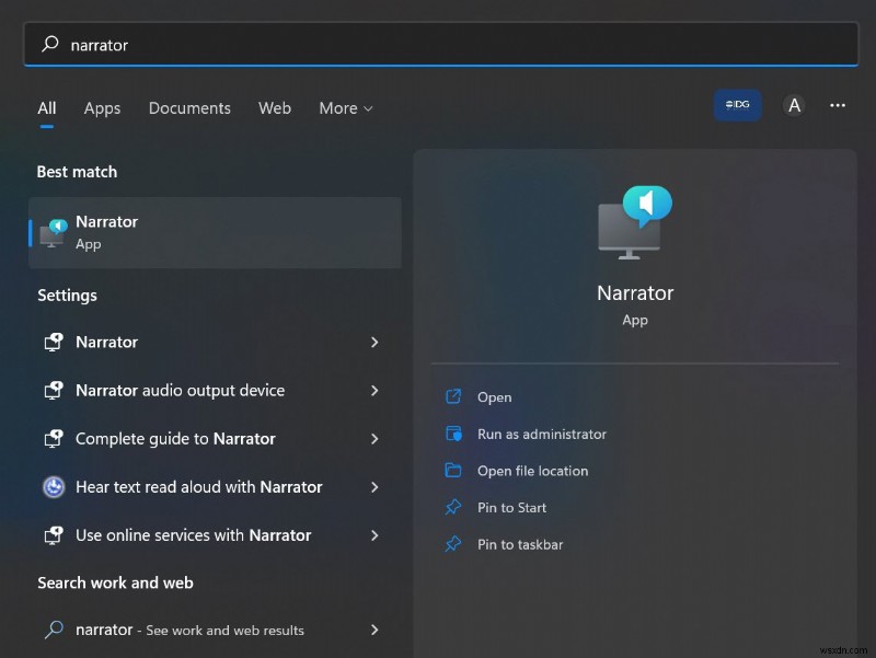 How to use Windows 11’s screen reader
