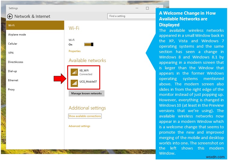 How to Connect to a Wireless Network in Windows 10