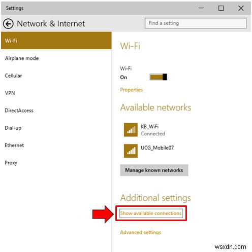 How to Connect to a Wireless Network in Windows 10