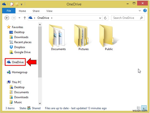 Getting Familiar with the OneDrive Cloud Storage in Windows 8.1