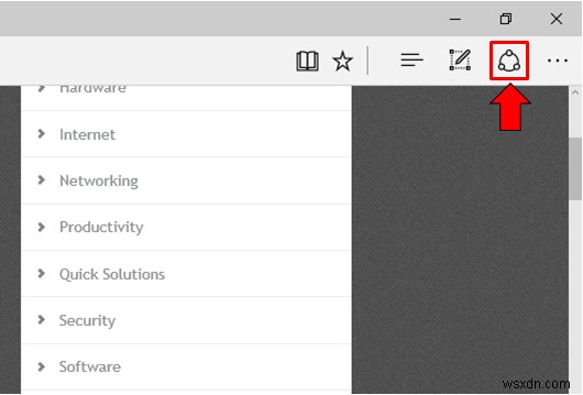 How to Share Web Notes in Microsoft Edge