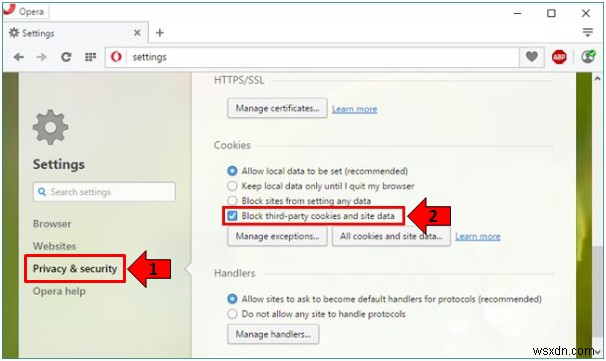 Keep Yourself Private by Disabling Third-Party Cookies in Your Favorite Browser