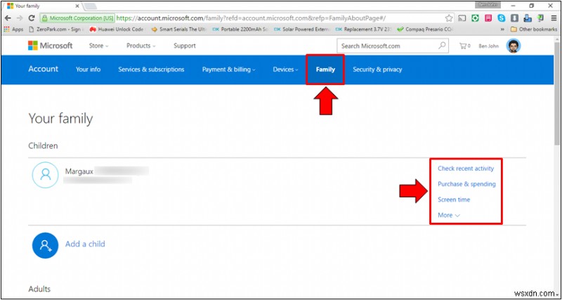 How to Manage a Child Account in Windows 10