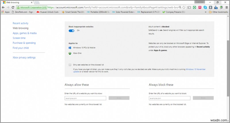 How to Manage a Child Account in Windows 10
