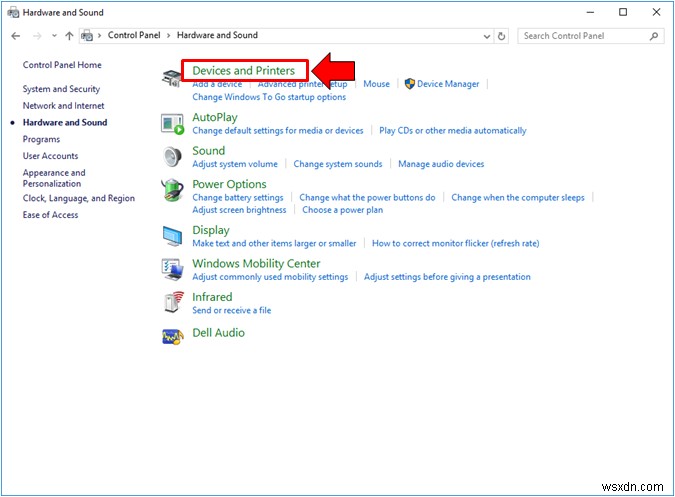 How to Launch the Devices and Printers Section and What Can You Do In It?