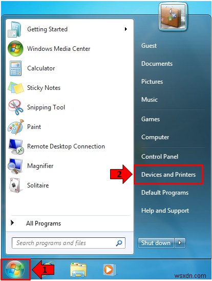 How to Launch the Devices and Printers Section and What Can You Do In It?