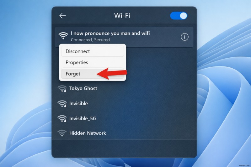 Resolve the Windows 11 “Cannot Connect to This Network” Error Fast