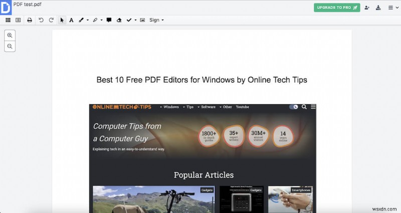 Top 10 Free PDF Editors for Windows – Reliable Tools for Editing & Signing