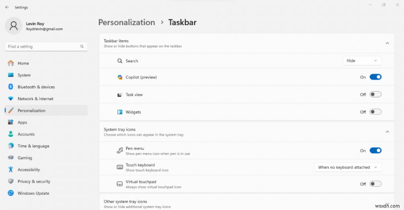 How to Remove or Hide the Copilot Icon from Your Windows 11 Taskbar