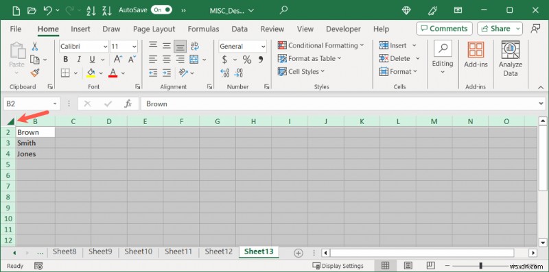 Restore Visibility: Unhide the First Column or Row in Excel