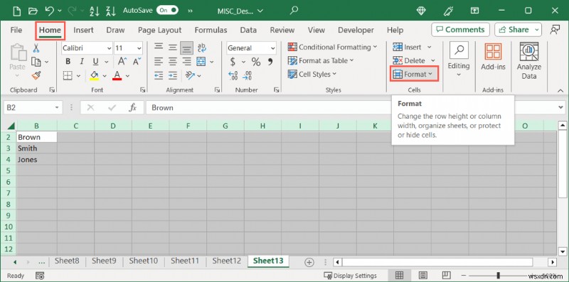 Restore Visibility: Unhide the First Column or Row in Excel
