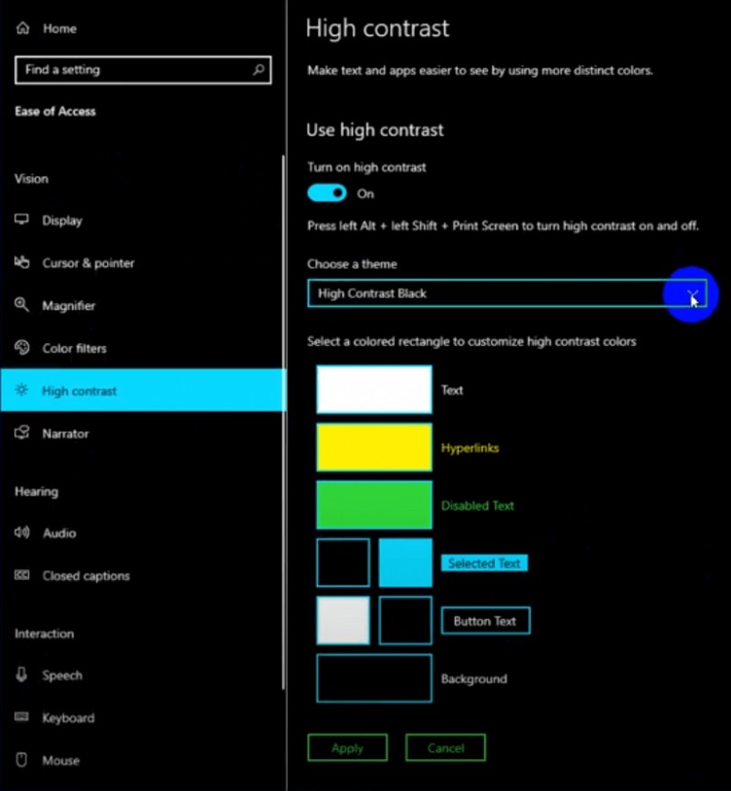 Optimize Windows Visibility: A Guide to High-Contrast Themes for Low Vision & Light Sensitivity