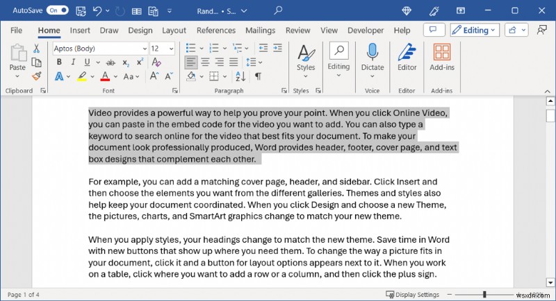 Master Text Selection in Word: Quick Guide to Select All & Custom Selections