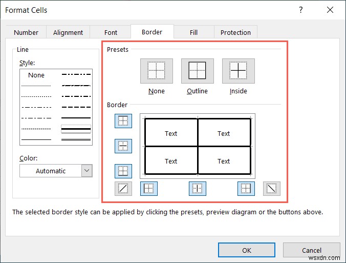 How to Apply Bold Borders and Enhance Lines in Microsoft Excel