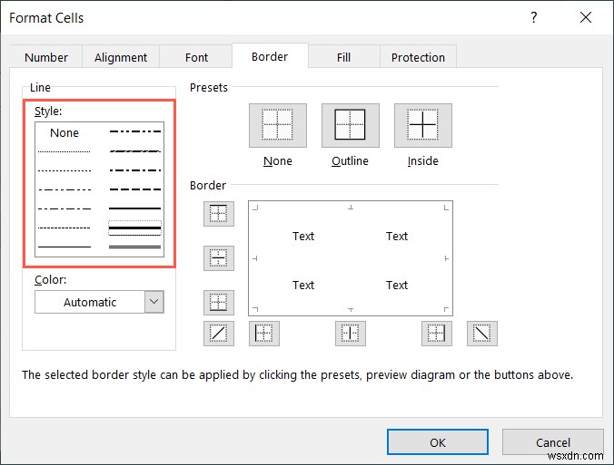 How to Apply Bold Borders and Enhance Lines in Microsoft Excel