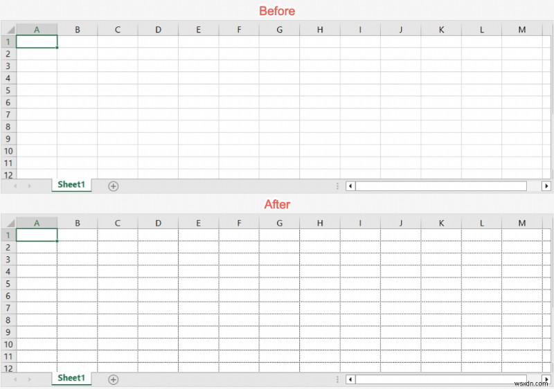How to Apply Bold Borders and Enhance Lines in Microsoft Excel