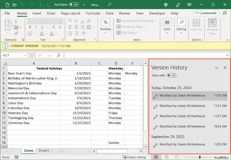Master Excel Version History: View & Restore Past Workbook Versions Easily