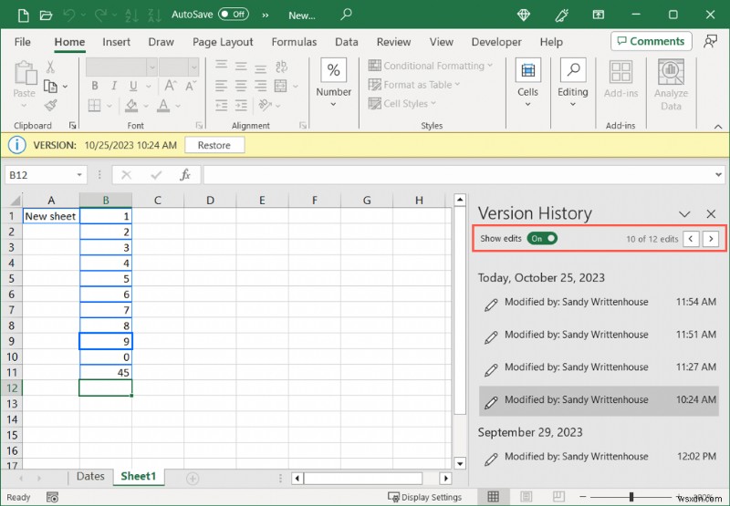 Master Excel Version History: View & Restore Past Workbook Versions Easily