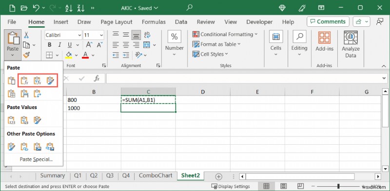 Master Excel: Efficiently Copy and Paste Formulas