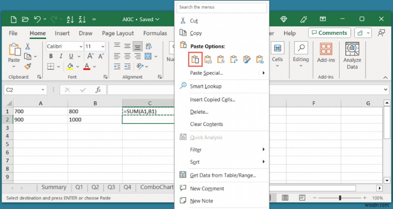 Master Excel: Efficiently Copy and Paste Formulas