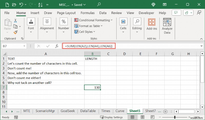 Master Excel: Count Characters in Cells with Simple Formulas