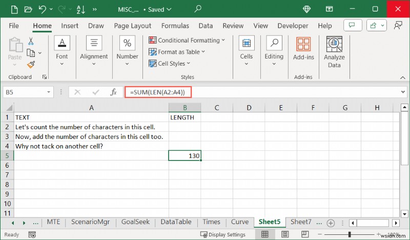 Master Excel: Count Characters in Cells with Simple Formulas