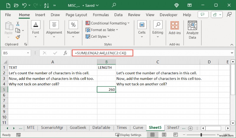 Master Excel: Count Characters in Cells with Simple Formulas